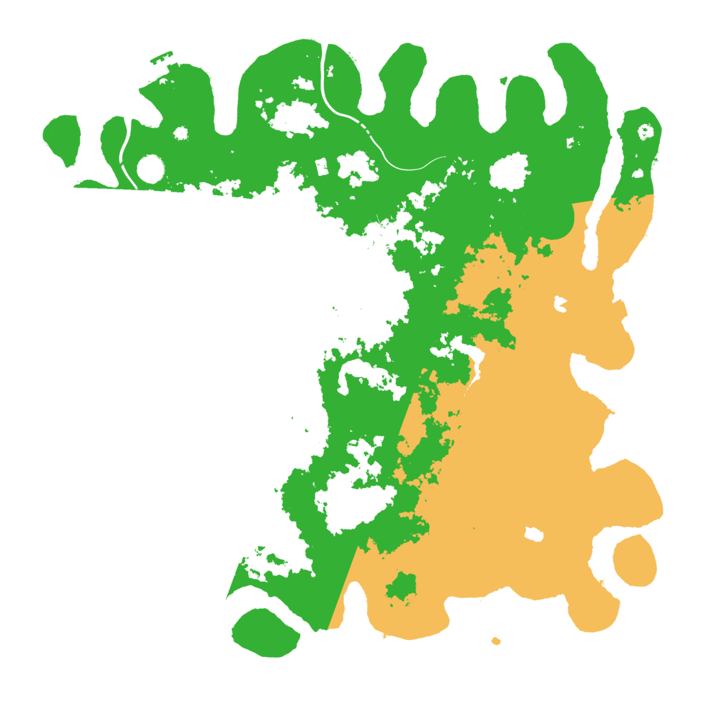 Biome Rust Map: Procedural Map, Size: 4500, Seed: 28102