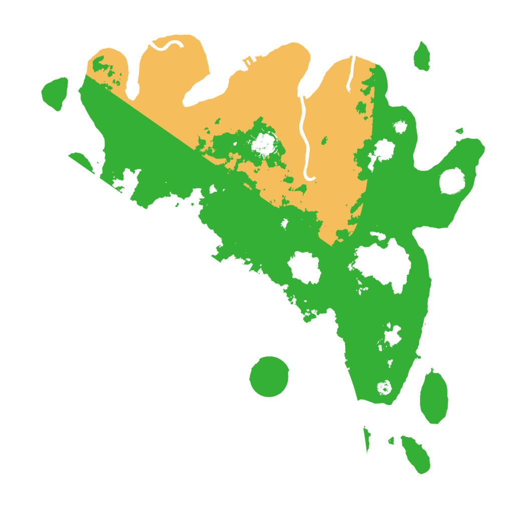 Biome Rust Map: Procedural Map, Size: 3650, Seed: 15050938