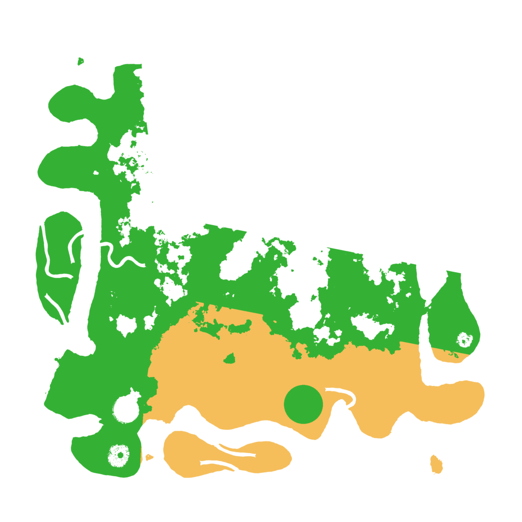 Biome Rust Map: Procedural Map, Size: 3550, Seed: 16028525