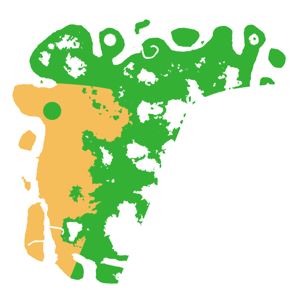 Biome Rust Map: Procedural Map, Size: 4500, Seed: 451072847