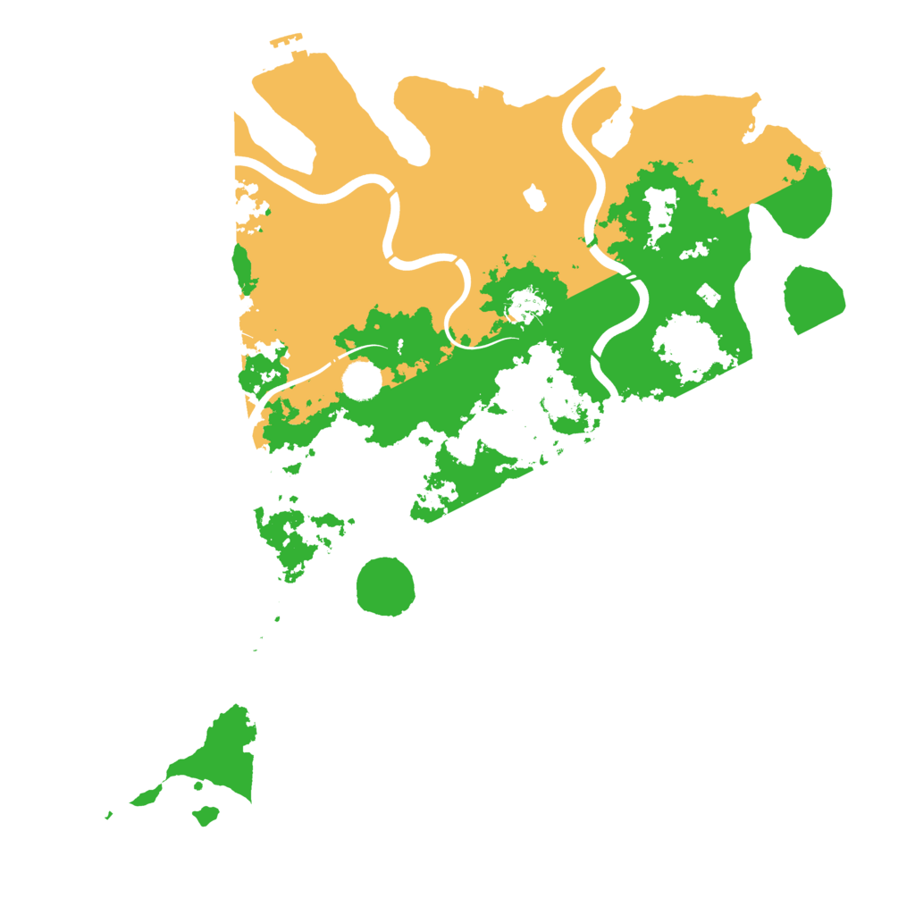Biome Rust Map: Procedural Map, Size: 4250, Seed: 51406593