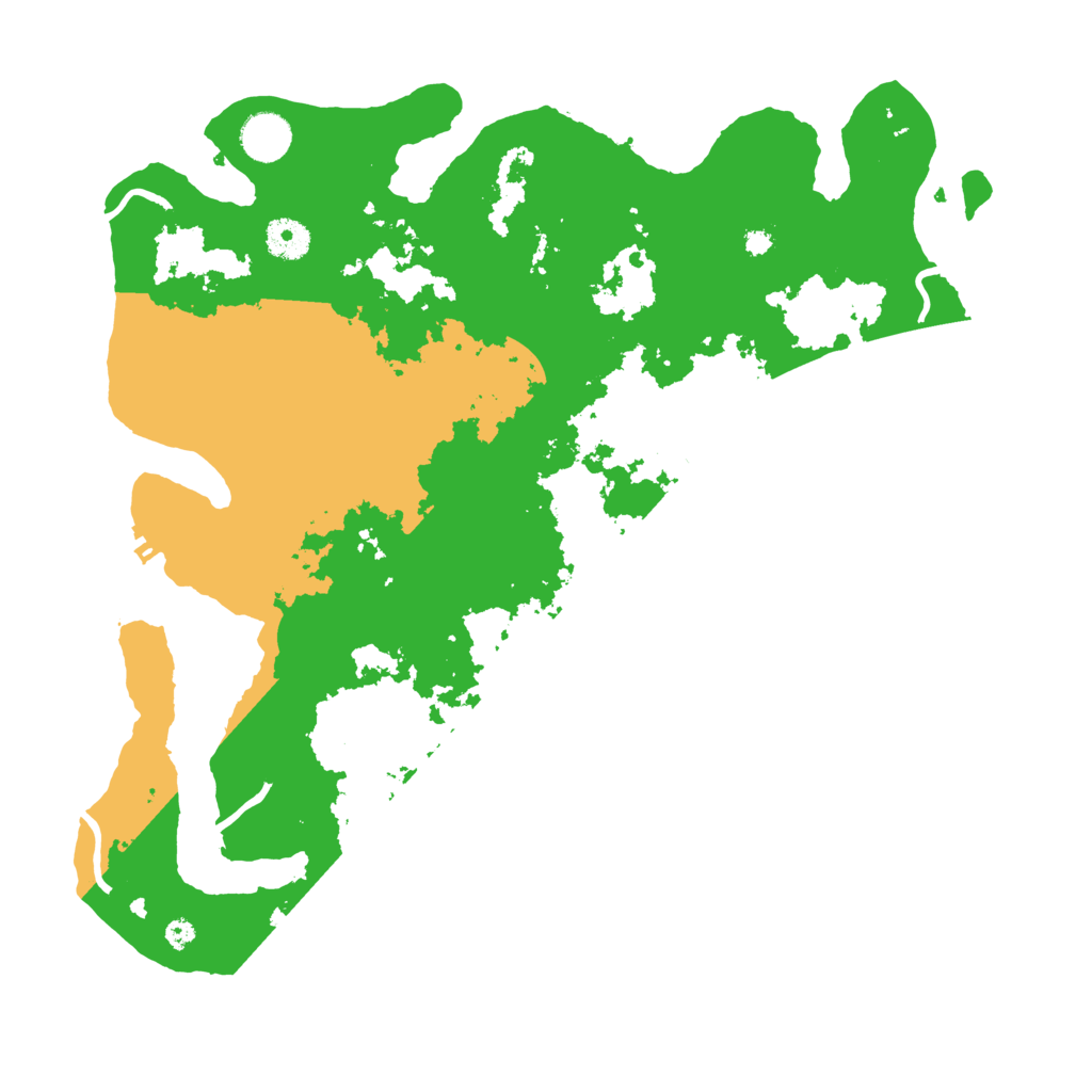 Biome Rust Map: Procedural Map, Size: 3850, Seed: 12448221