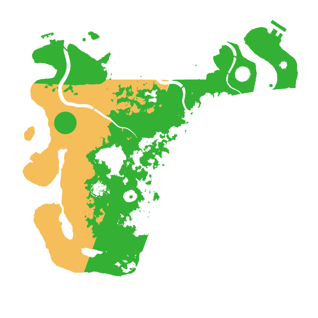 Biome Rust Map: Procedural Map, Size: 3750, Seed: 69124338