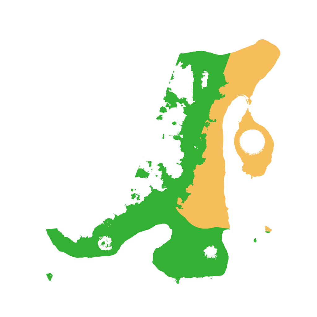 Biome Rust Map: Procedural Map, Size: 2250, Seed: 12