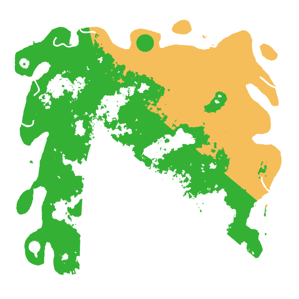 Biome Rust Map: Procedural Map, Size: 4500, Seed: 19124420