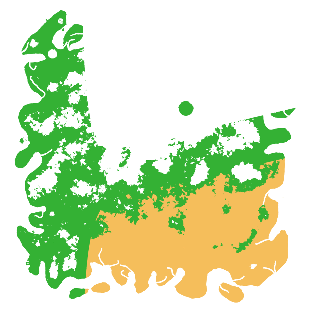 Biome Rust Map: Procedural Map, Size: 6000, Seed: 11717