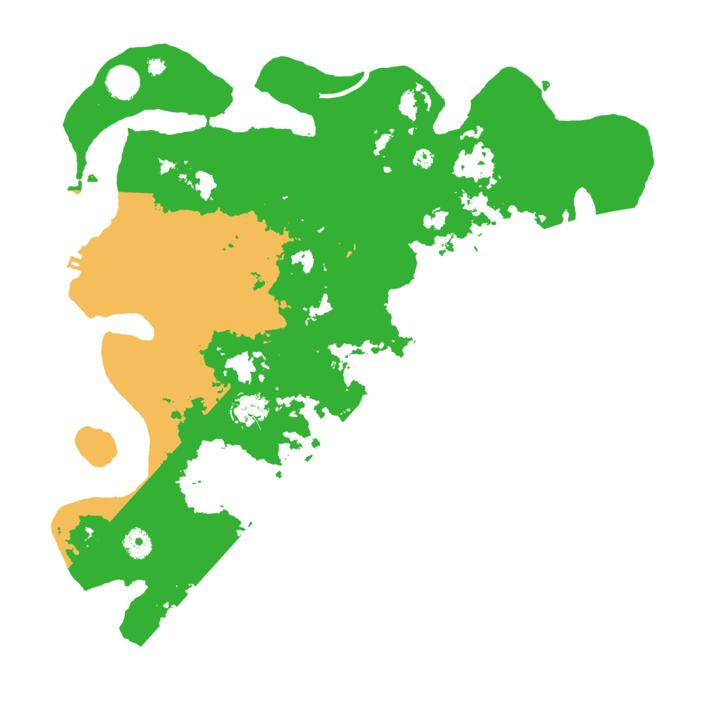 Biome Rust Map: Procedural Map, Size: 3700, Seed: 4959762