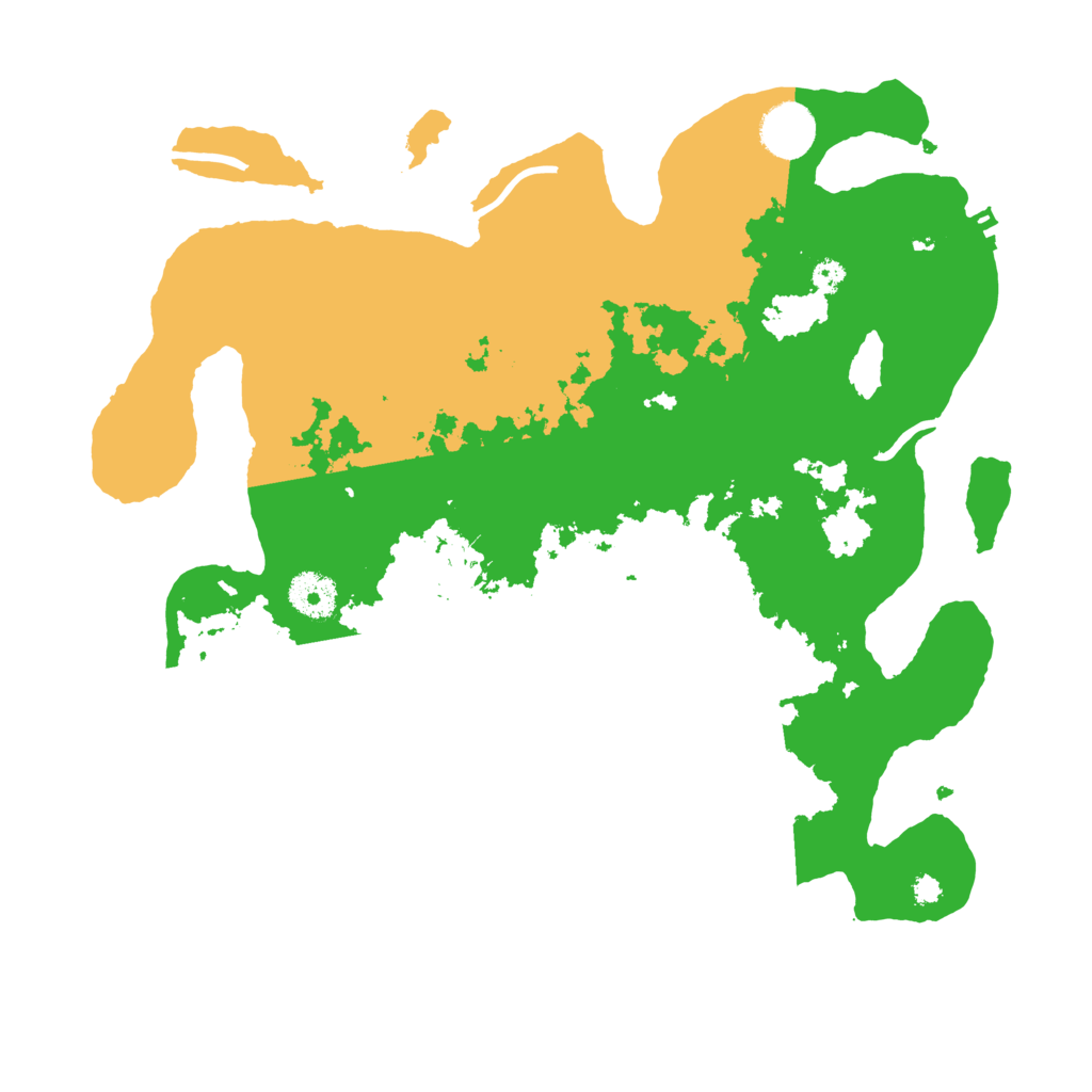 Biome Rust Map: Procedural Map, Size: 3500, Seed: 1938410108