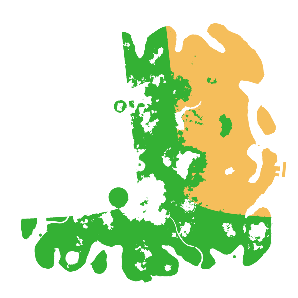 Biome Rust Map: Procedural Map, Size: 4000, Seed: 1869420