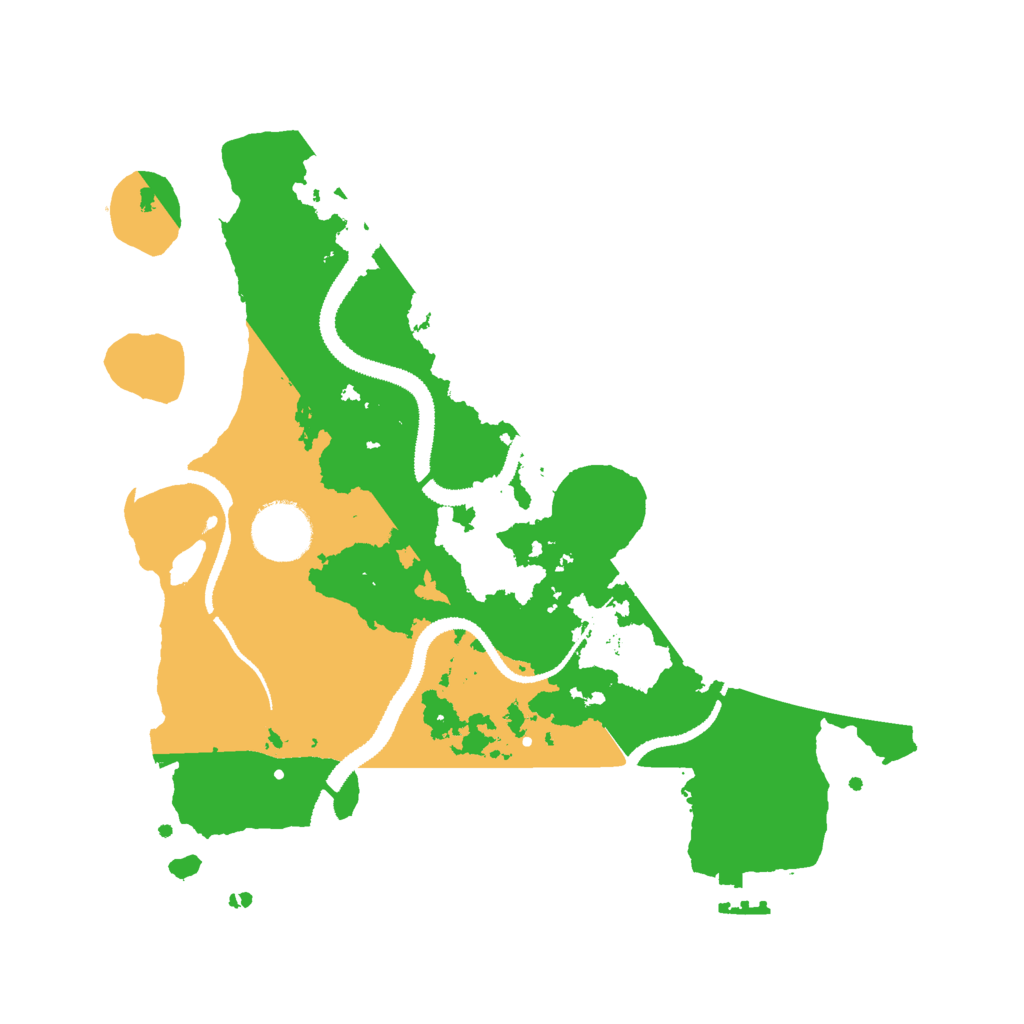 Biome Rust Map: Procedural Map, Size: 3000, Seed: 1500656867