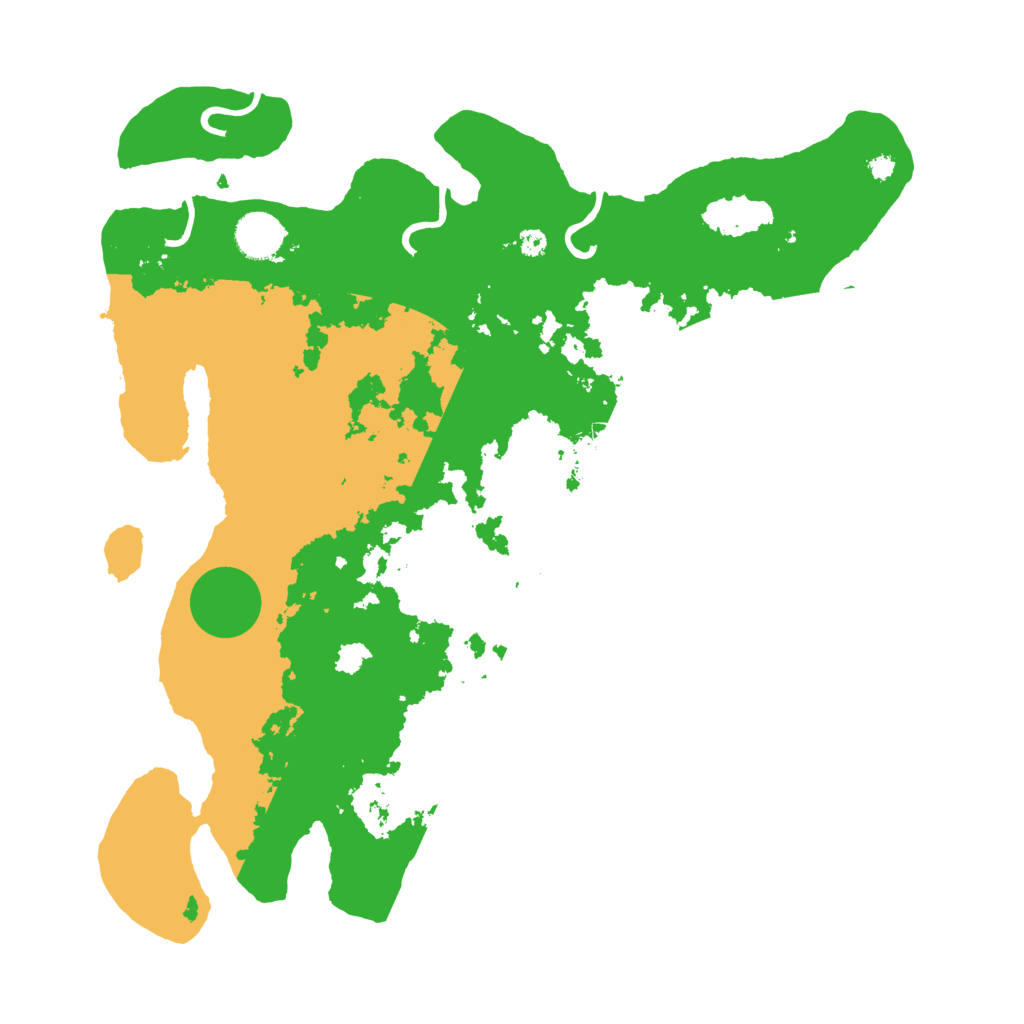 Biome Rust Map: Procedural Map, Size: 3800, Seed: 26864915