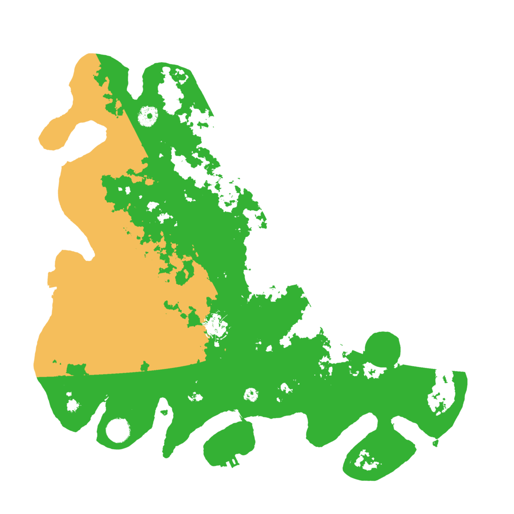 Biome Rust Map: Procedural Map, Size: 3800, Seed: 90978984