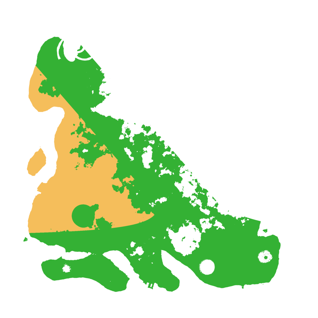 Biome Rust Map: Procedural Map, Size: 3700, Seed: 1877568733