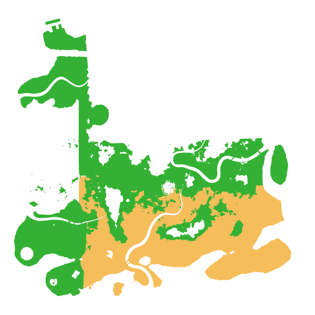 Biome Rust Map: Procedural Map, Size: 4250, Seed: 1047996721