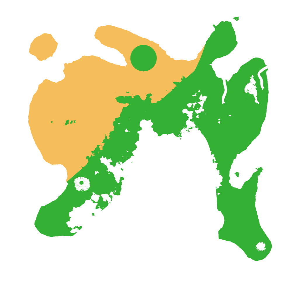 Biome Rust Map: Procedural Map, Size: 3000, Seed: 67542
