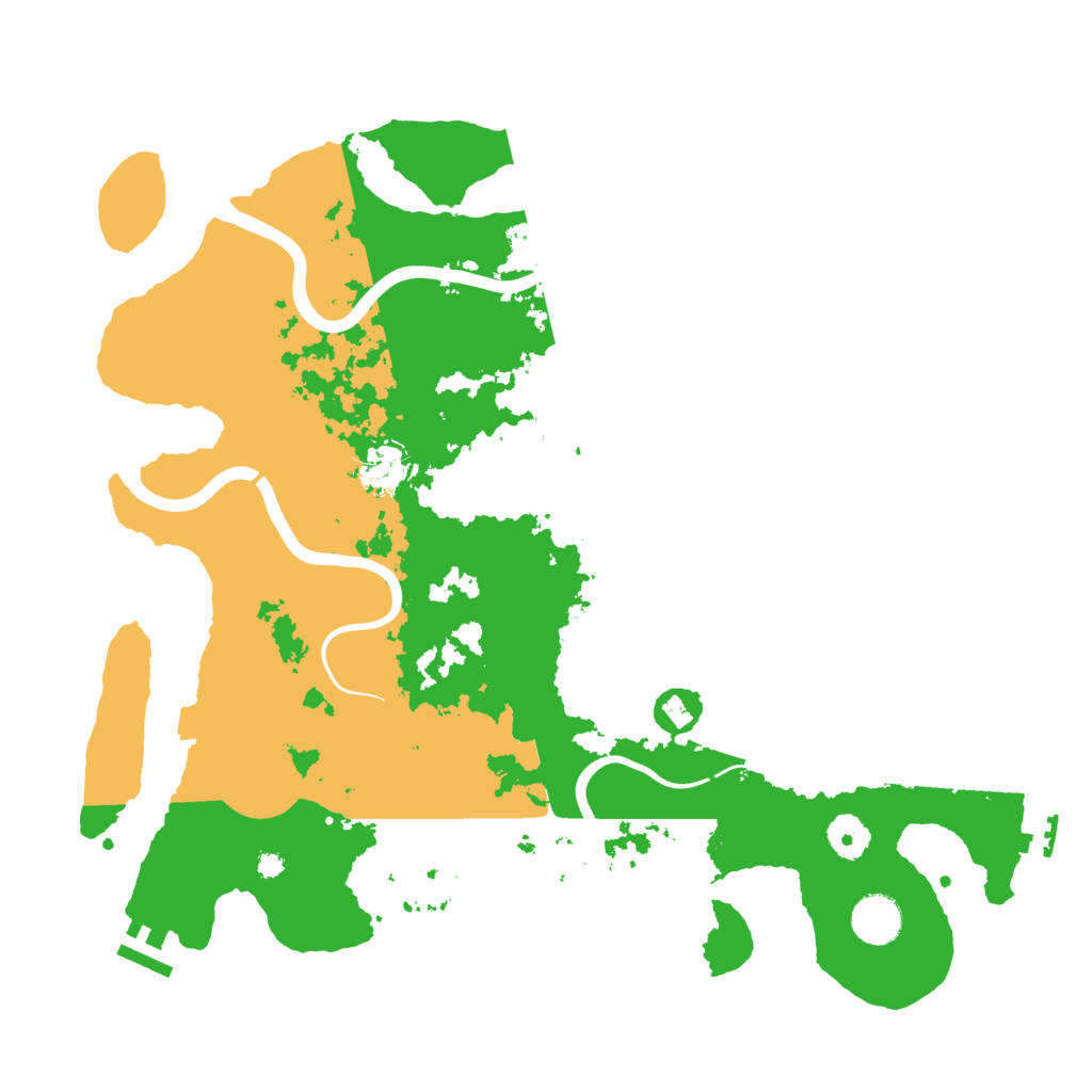 Biome Rust Map: Procedural Map, Size: 3850, Seed: 710691300