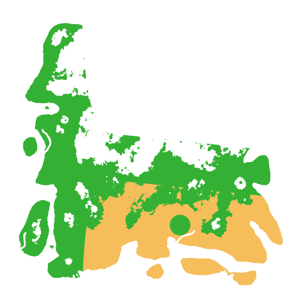 Biome Rust Map: Procedural Map, Size: 3950, Seed: 27749343