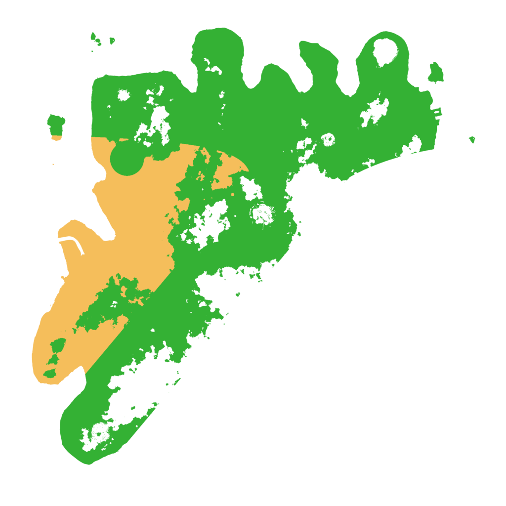 Biome Rust Map: Procedural Map, Size: 3950, Seed: 4330669