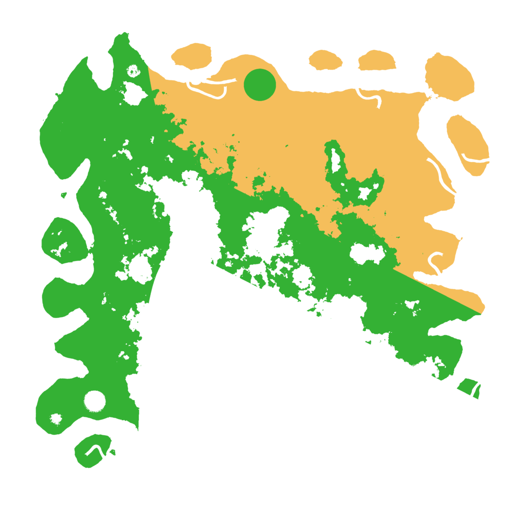 Biome Rust Map: Procedural Map, Size: 4250, Seed: 17146224