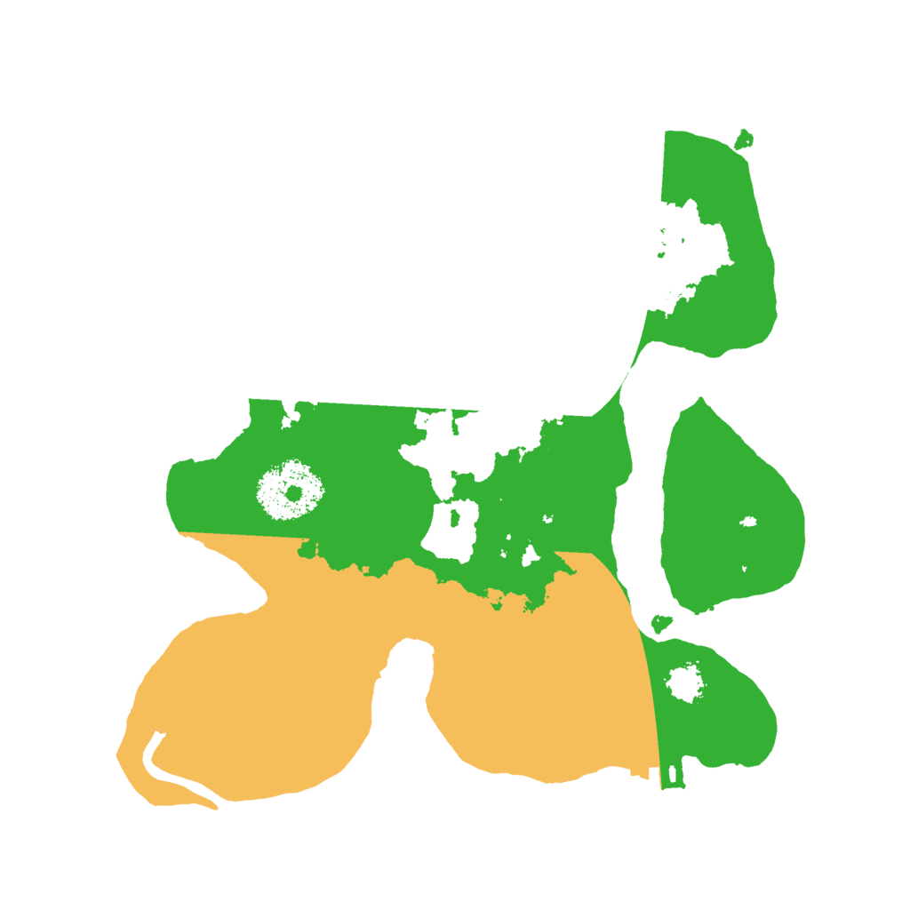 Biome Rust Map: Procedural Map, Size: 2250, Seed: 18