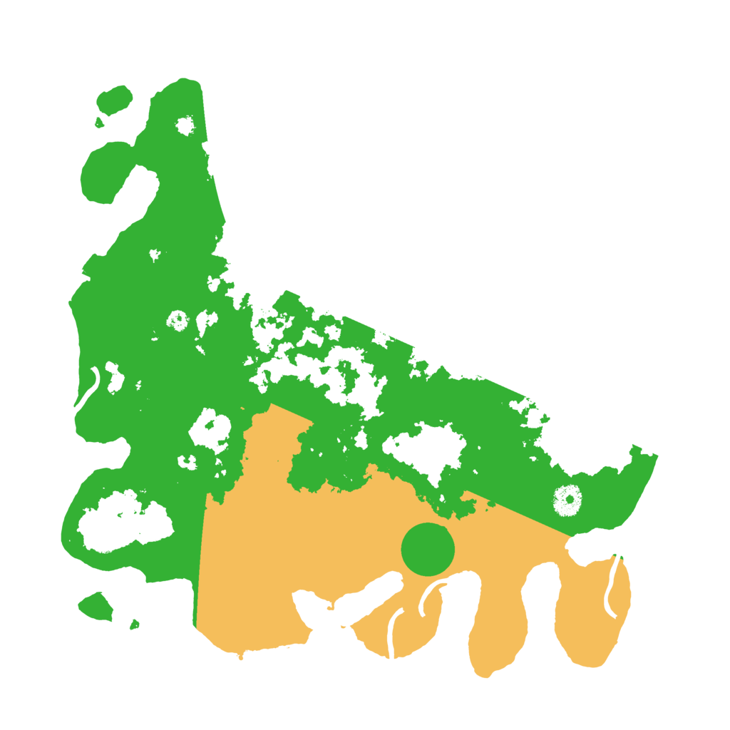 Biome Rust Map: Procedural Map, Size: 3600, Seed: 30455418