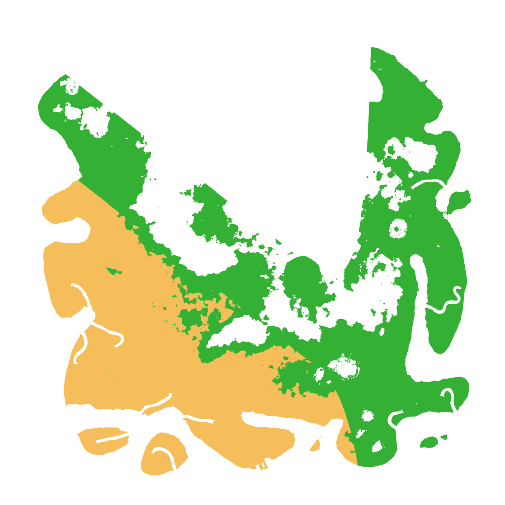 Biome Rust Map: Procedural Map, Size: 4000, Seed: 84753782