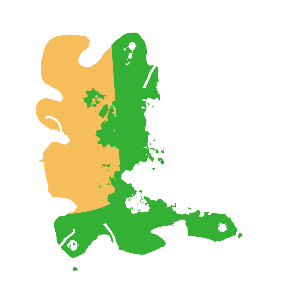 Biome Rust Map: Procedural Map, Size: 3000, Seed: 33331