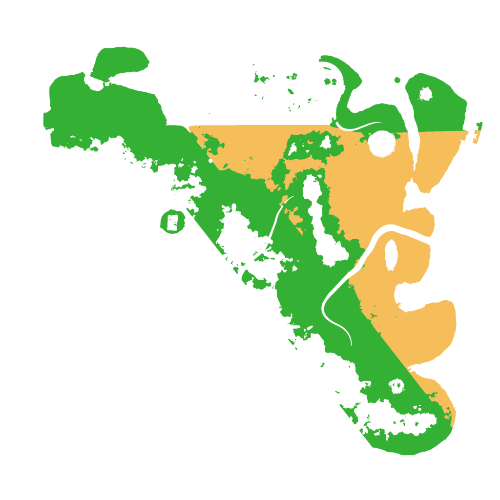 Biome Rust Map: Procedural Map, Size: 3400, Seed: 778