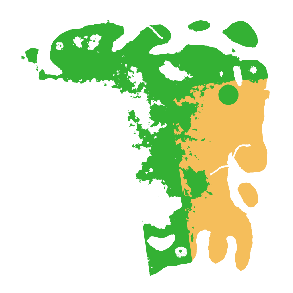 Biome Rust Map: Procedural Map, Size: 3850, Seed: 79169960