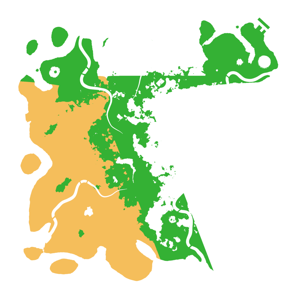Biome Rust Map: Procedural Map, Size: 4250, Seed: 88166043