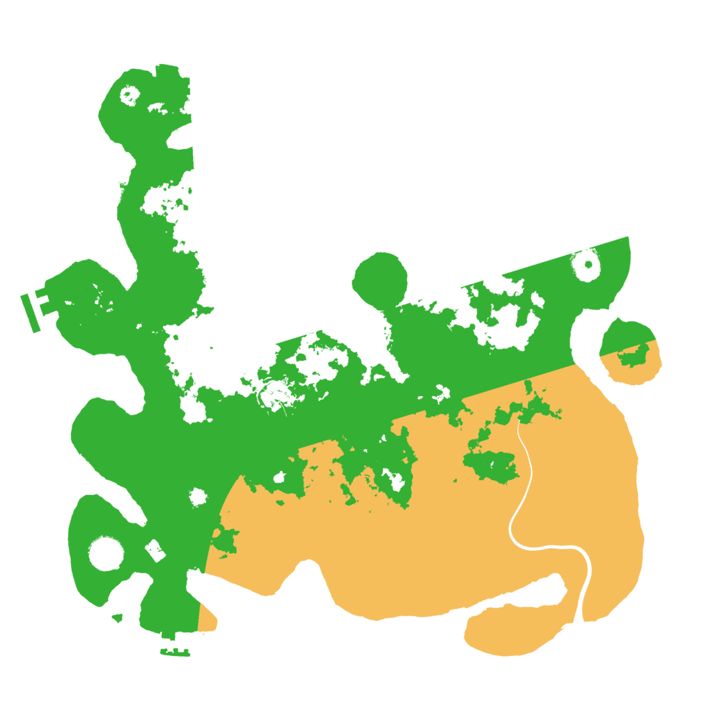 Biome Rust Map: Procedural Map, Size: 3650, Seed: 44548256