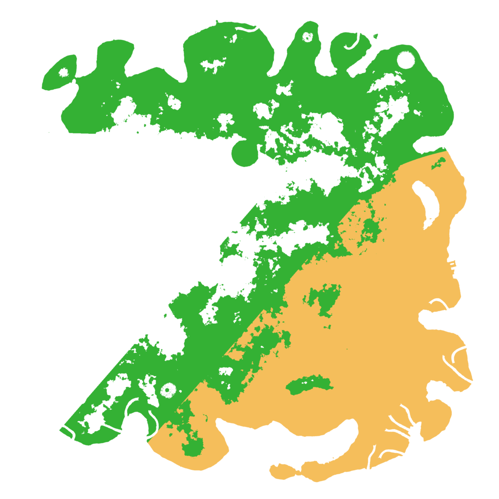 Biome Rust Map: Procedural Map, Size: 5000, Seed: 4314186