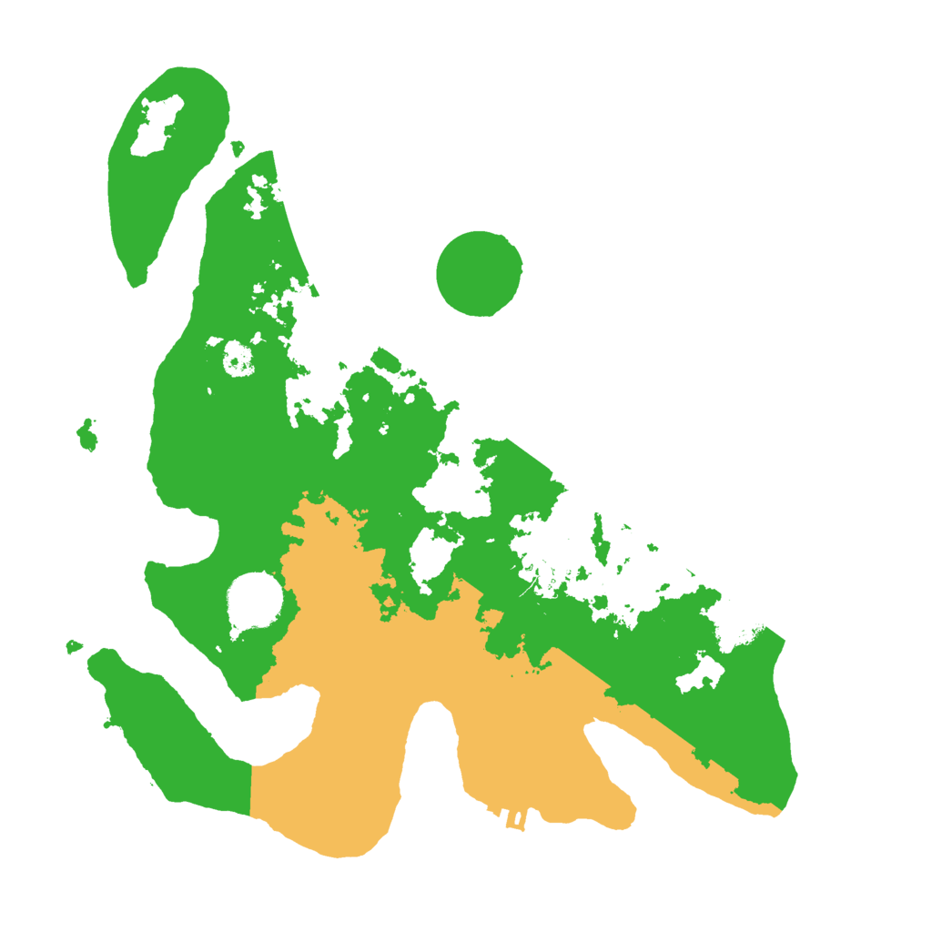 Biome Rust Map: Procedural Map, Size: 3000, Seed: 5294710