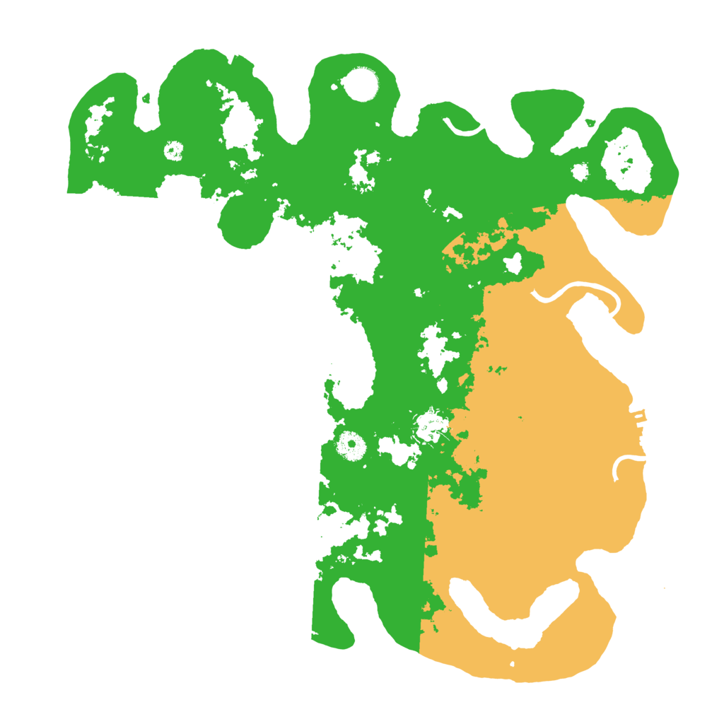 Biome Rust Map: Procedural Map, Size: 3750, Seed: 11175687