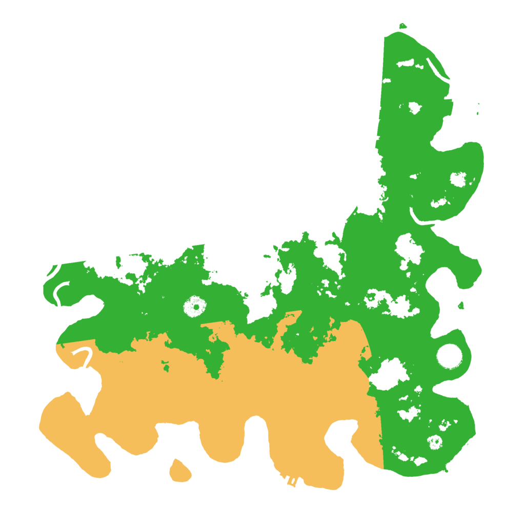 Biome Rust Map: Procedural Map, Size: 3700, Seed: 1622549781