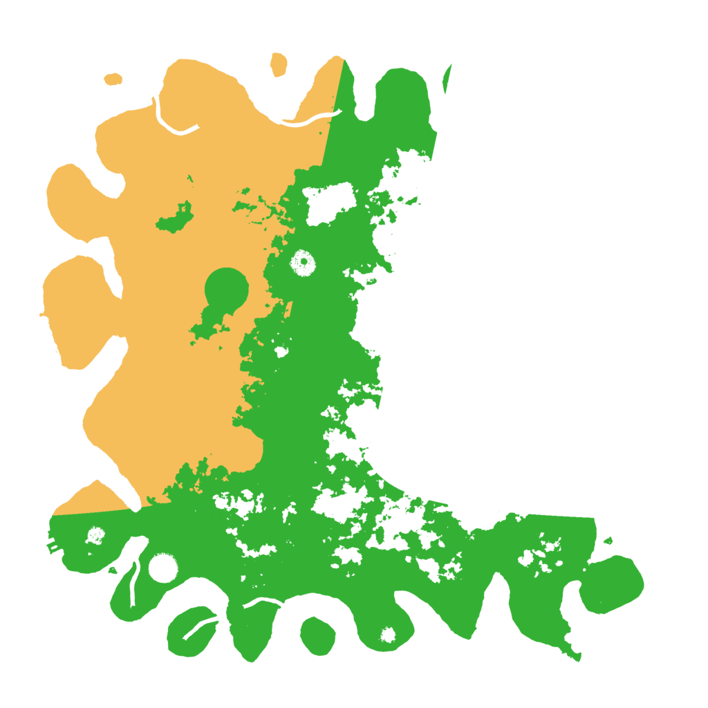 Biome Rust Map: Procedural Map, Size: 4250, Seed: 7999