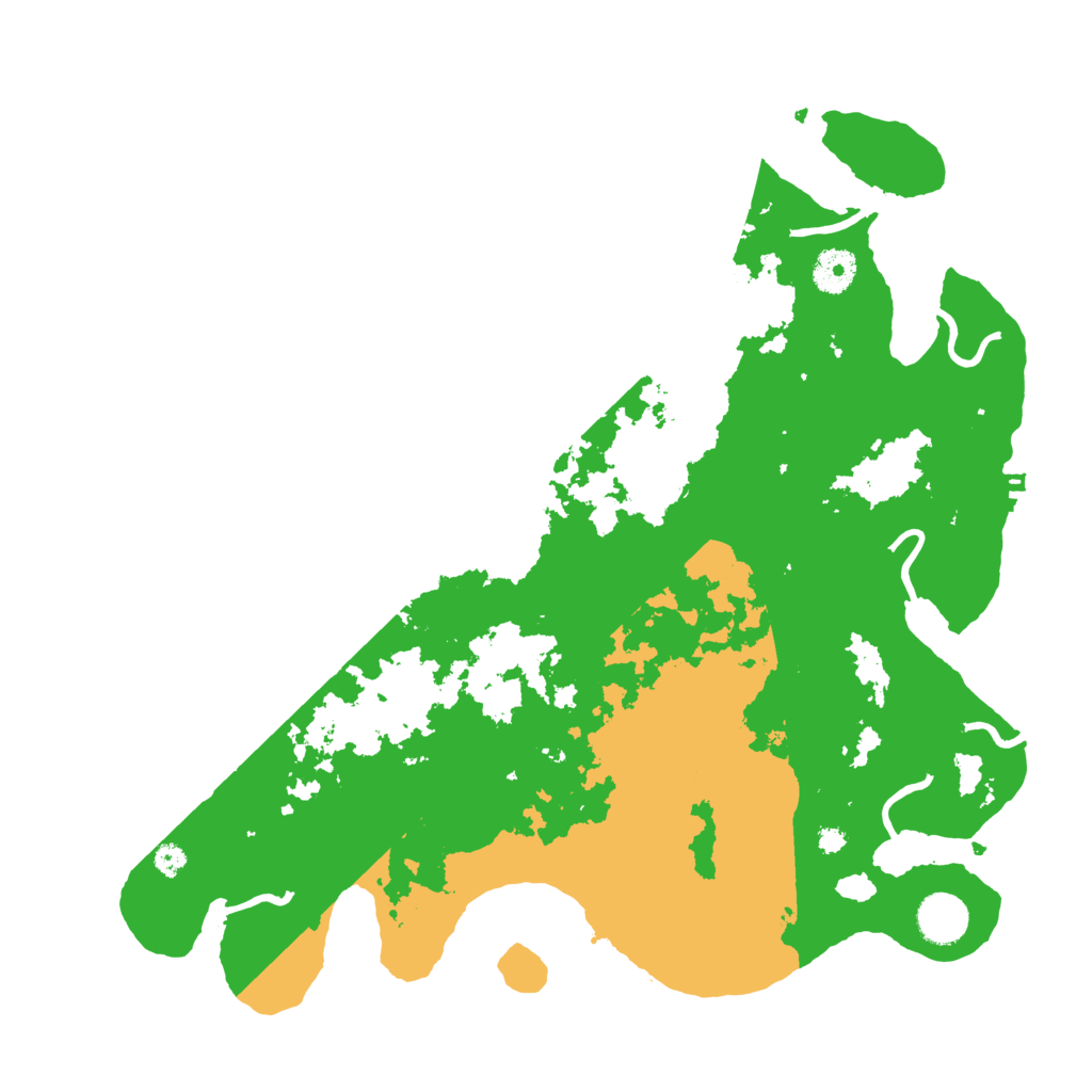 Biome Rust Map: Procedural Map, Size: 3750, Seed: 414427995