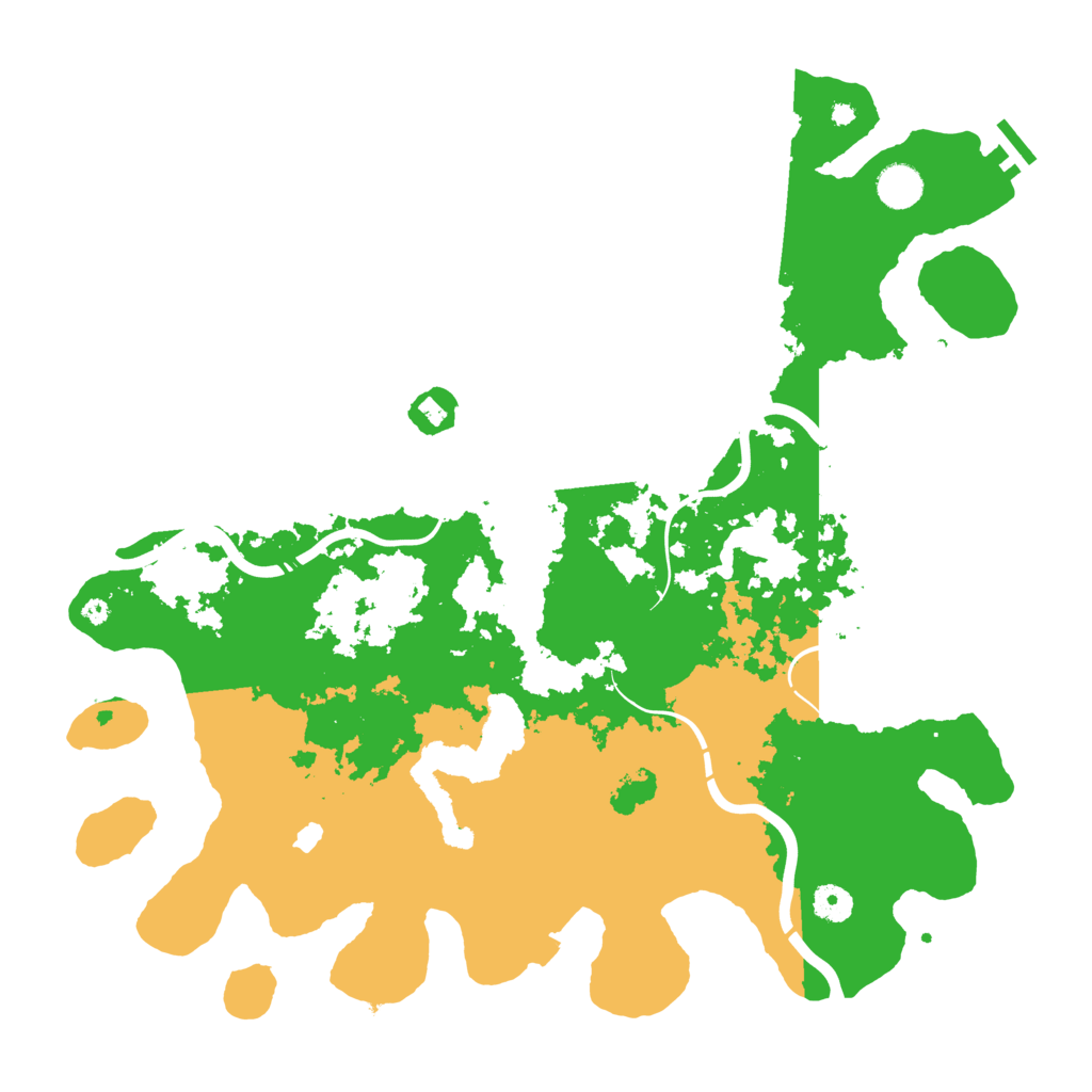 Biome Rust Map: Procedural Map, Size: 4250, Seed: 20487597