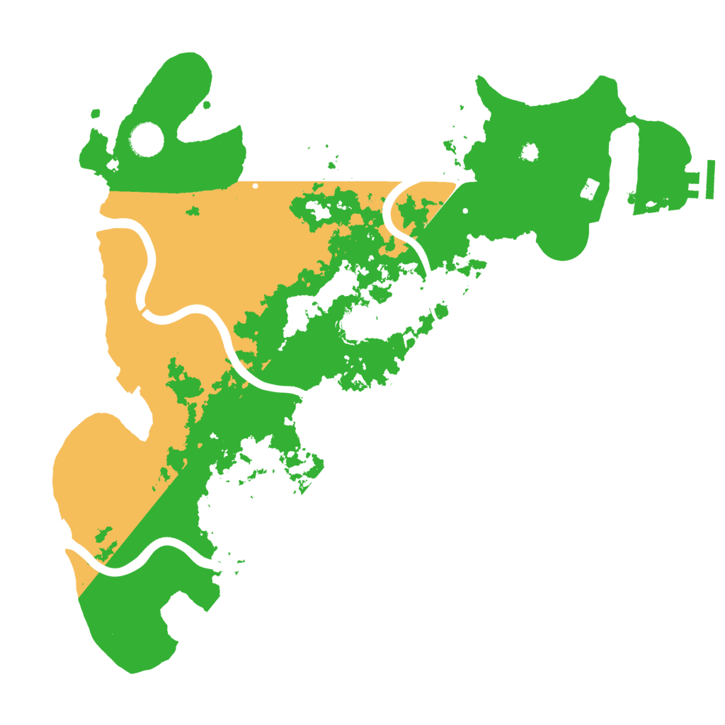 Biome Rust Map: Procedural Map, Size: 3750, Seed: 62609046