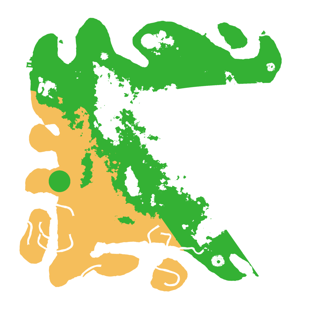 Biome Rust Map: Procedural Map, Size: 3800, Seed: 71562669