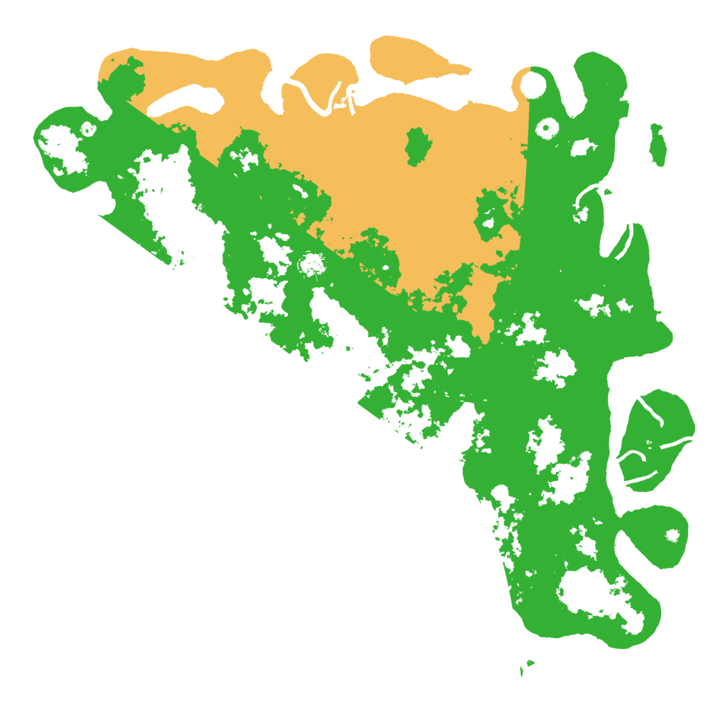 Biome Rust Map: Procedural Map, Size: 5001, Seed: 1040738447