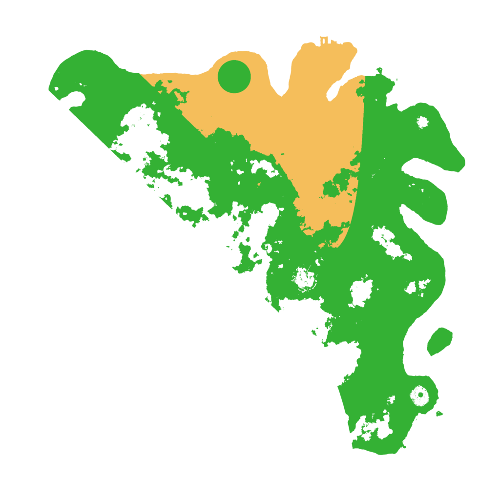 Biome Rust Map: Procedural Map, Size: 4000, Seed: 13217313