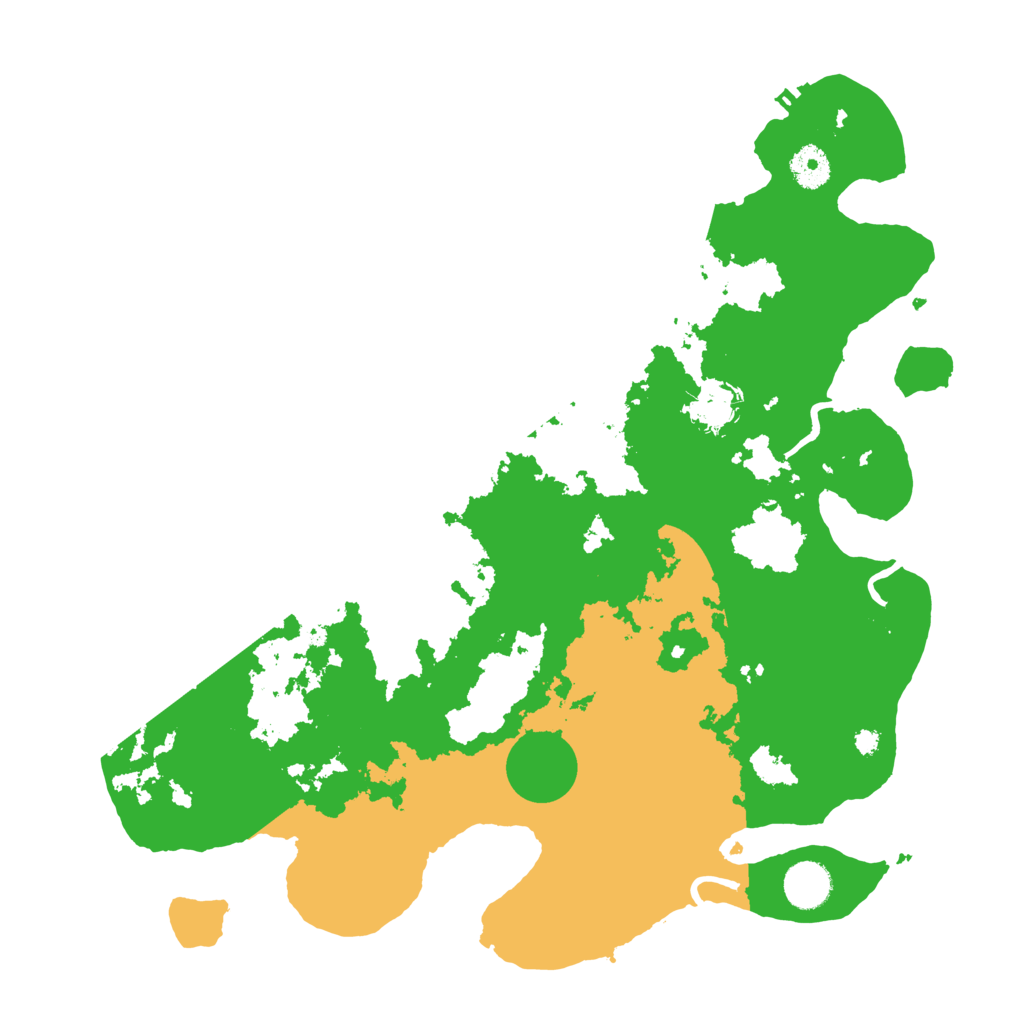 Biome Rust Map: Procedural Map, Size: 3800, Seed: 72033512