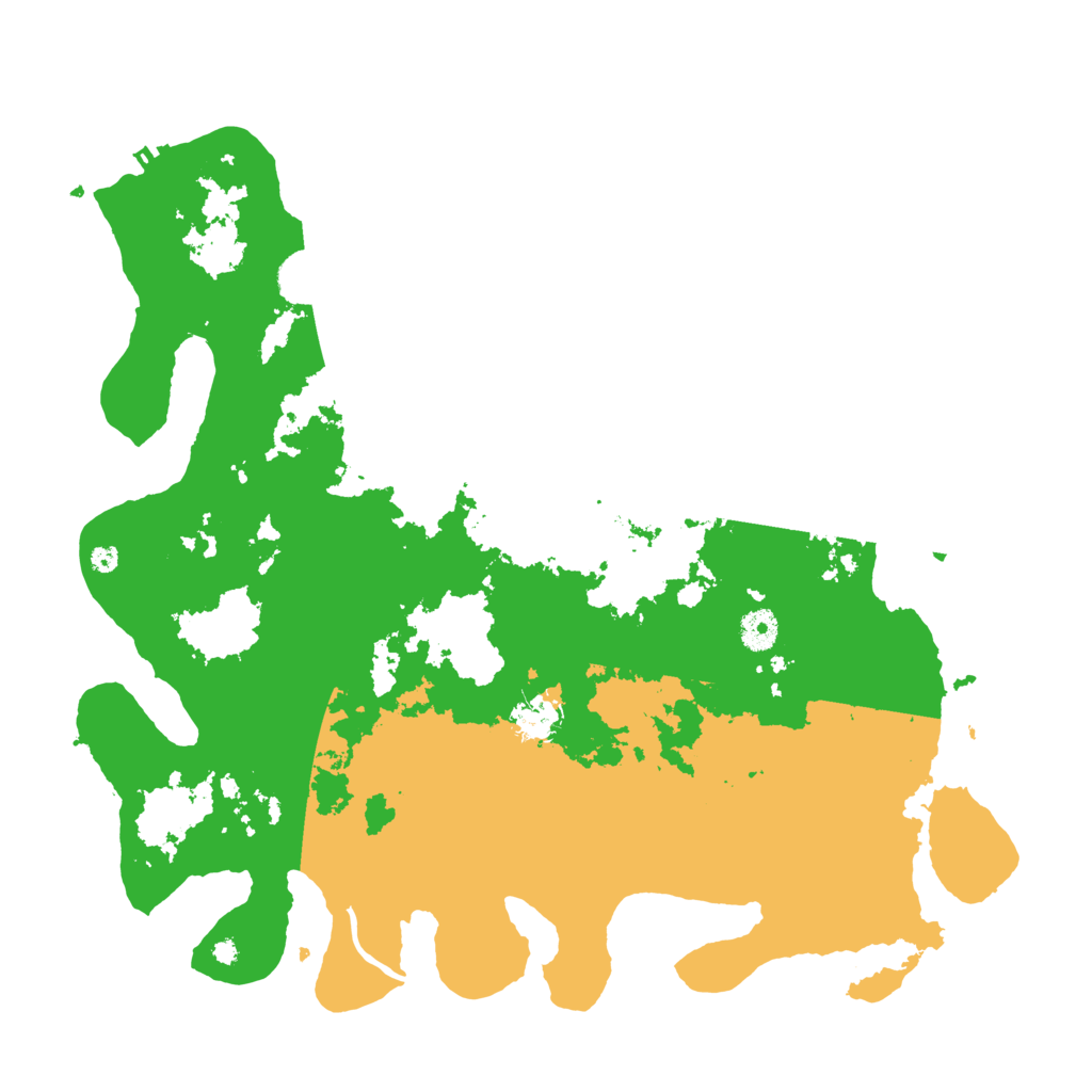 Biome Rust Map: Procedural Map, Size: 4100, Seed: 63769396