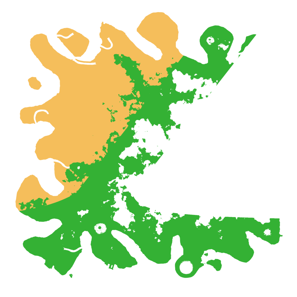 Biome Rust Map: Procedural Map, Size: 4000, Seed: 1692214111