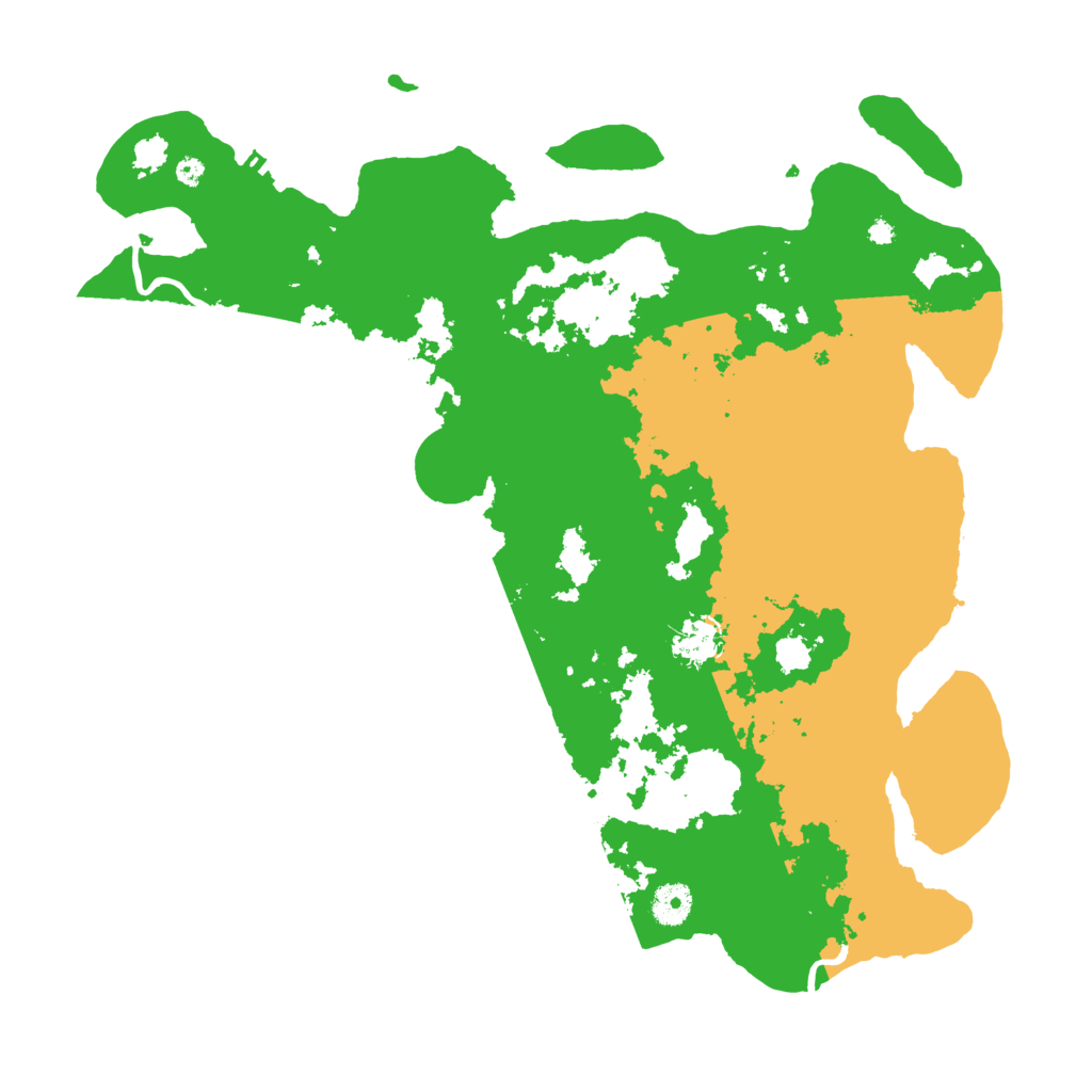 Biome Rust Map: Procedural Map, Size: 4000, Seed: 440857199