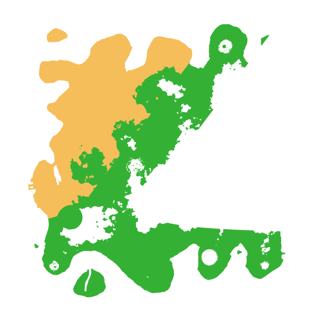 Biome Rust Map: Procedural Map, Size: 3500, Seed: 334348981