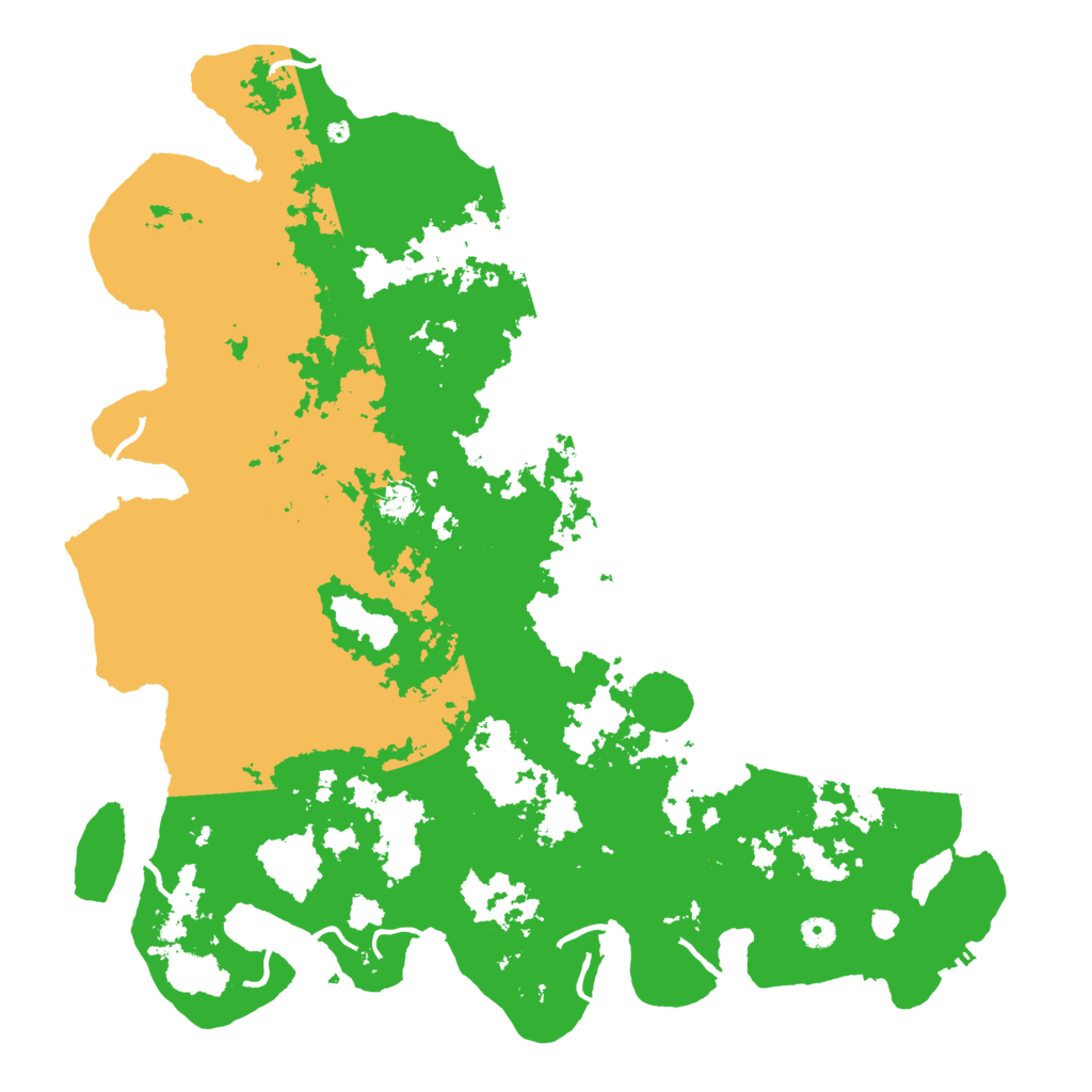 Biome Rust Map: Procedural Map, Size: 5000, Seed: 103848785