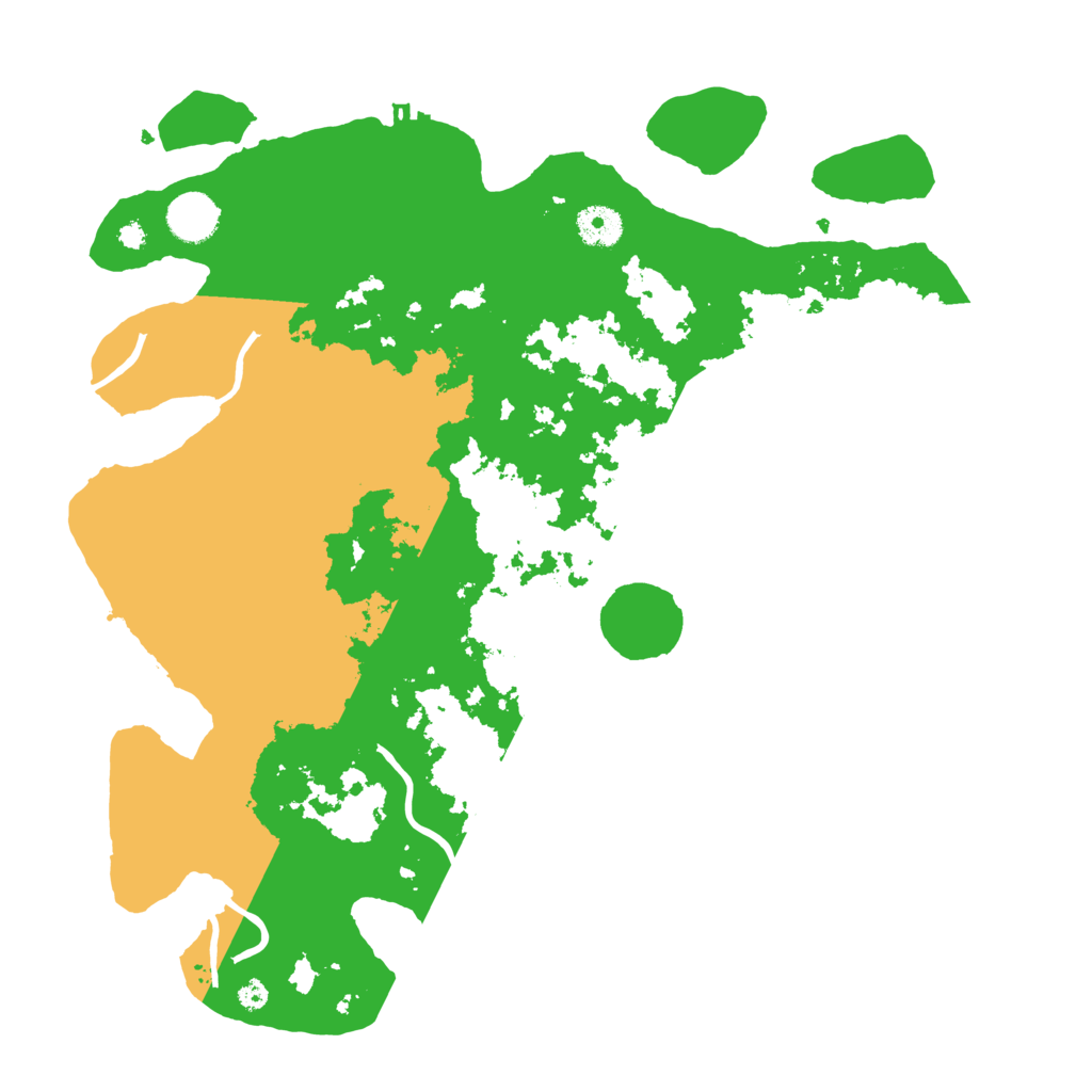 Biome Rust Map: Procedural Map, Size: 3800, Seed: 2946423