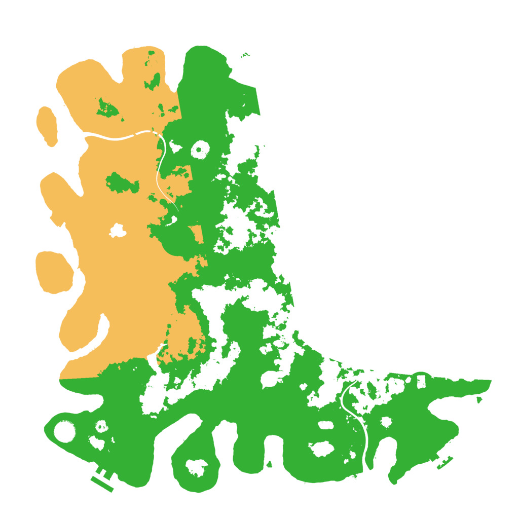 Biome Rust Map: Procedural Map, Size: 4250, Seed: 14917001